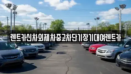 서울특별시 종로구 필운동 장기렌트카 전문 렌트카신차외제차중고차단기장기대여렌트카