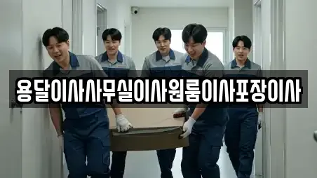 용달이사사무실이사원룸이사포장이사