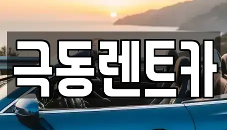 울산 남구 매암동 렌트카 전문 극동렌트카