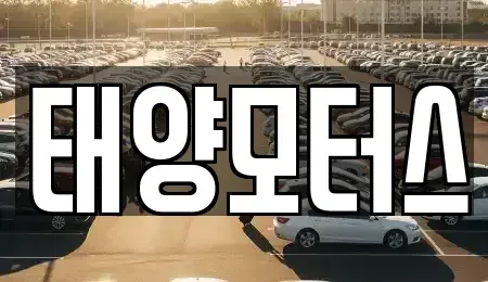 인천광역시 남동구 만수동 중고차매매 전문 태양모터스