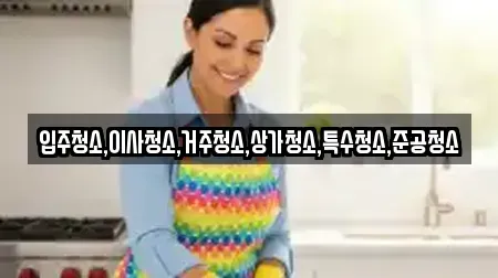 입주청소,이사청소,거주청소,상가청소,특수청소,준공청소