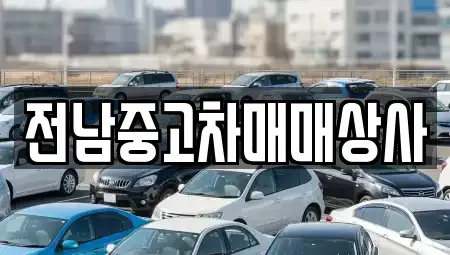 전남 영암군 삼호읍 중고차 전문 전남중고차매매상사