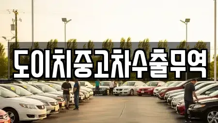 전북 군산시 중앙로3가 중고차매매 전문 도이치중고차수출무역