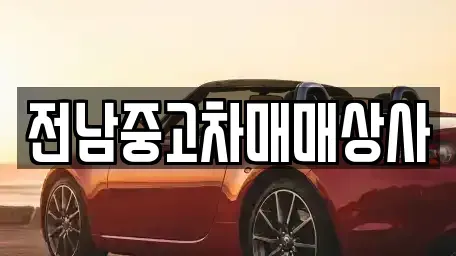 전북 전주시 덕진구 용정동 중고차 전문 전남중고차매매상사