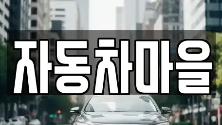 전북 전주시 덕진구 용정동 중고차매입 전문 자동차마을