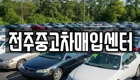 전북 전주시 덕진구 용정동 중고차매입 전문 전주중고차매입센터