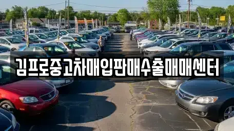 전북 정읍시 금붕동 중고차매입 전문 김프로중고차매입판매수출매매센터