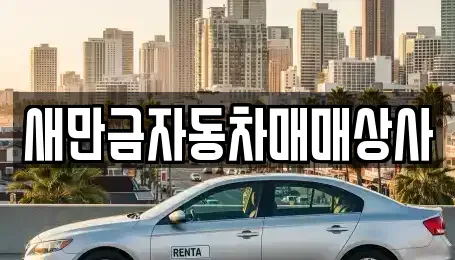 전북특별자치도 군산시 중동 중고차 전문 새만금자동차매매상사