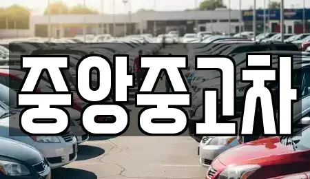 전북특별자치도 전주시 완산구 중화산동2가 중고차 전문 중앙중고차