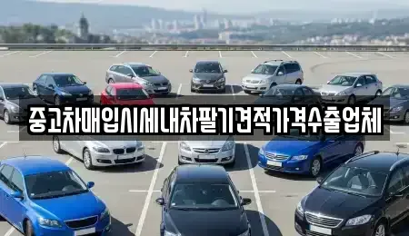 충남 당진시 읍내동 중고차매입 전문 중고차매입시세내차팔기견적가격수출업체