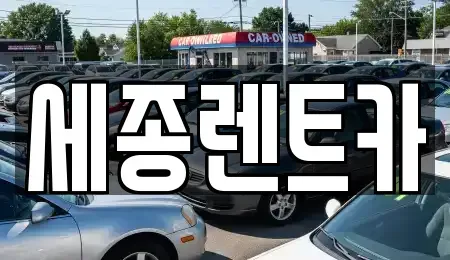 충청남도 금산군 남이면 렌트카 전문 세종렌트카
