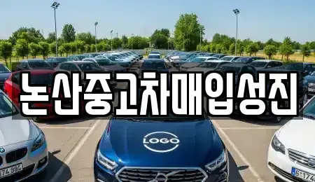 충청남도 논산시 대교동 중고차매입 전문 논산중고차매입성진