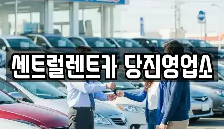 충청남도 당진시 원당동 장기렌트카 전문 센트럴렌트카 당진영업소