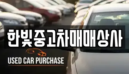 충청남도 천안시 동남구 구룡동 중고차매매 전문 한빛중고차매매상사