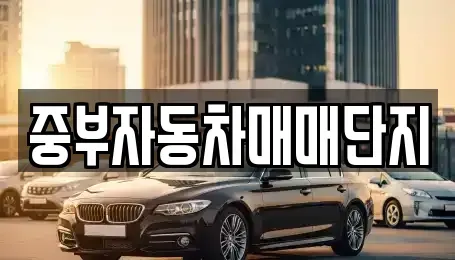 충청남도 천안시 서북구 신당동 중고차 전문 중부자동차매매단지