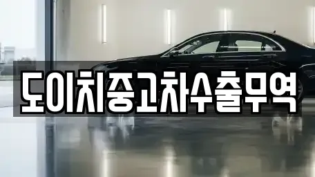 충청북도 제천시 흑석동 중고차매매 전문 도이치중고차수출무역