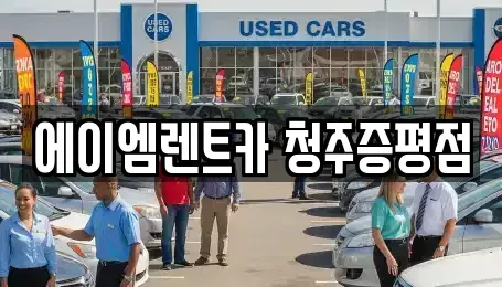 충청북도 증평군 렌트카 전문 에이엠렌트카 청주증평점