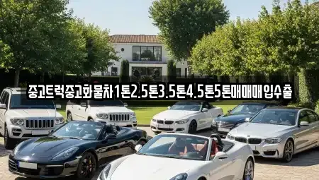 충청북도 청주시 서원구 장암동 중고차매입 전문 중고트럭중고화물차1톤2.5톤3.5톤4.5톤5톤매매매입수출