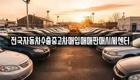충청북도 충주시 직동 중고차매매 전문 전국자동차수출중고차매입매매판매시세센터